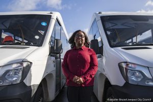 Paula Herbert a Senior Transport Manager