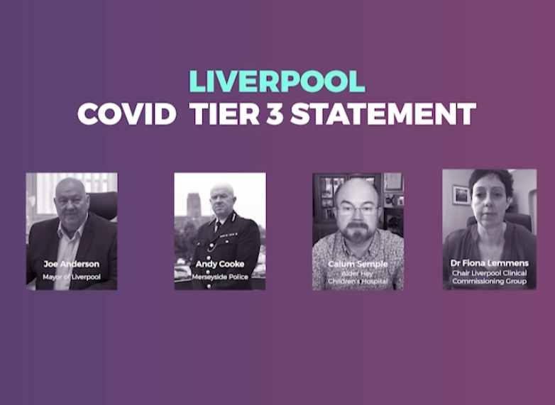 Covid tier 3 statement