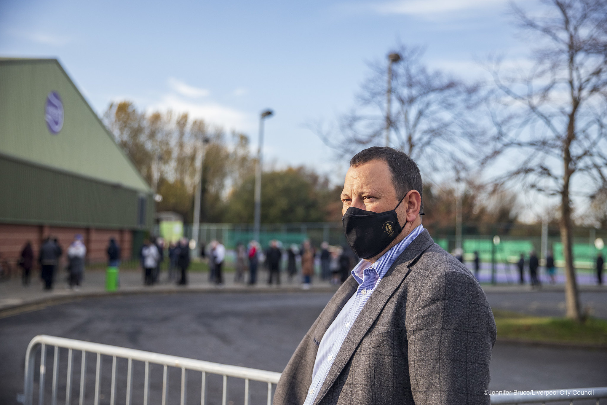 Matt Ashton at testing site