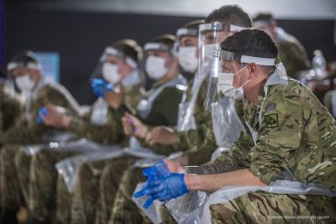 The Army supports Liverpool's Covid testing programme