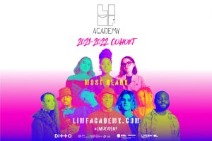 A composite image of the 2021/22 LIMF Academy cohort