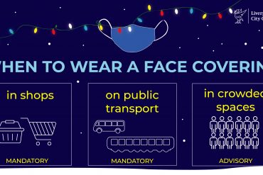When to wear a face covering