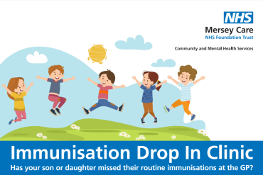 immunisation drop in clinics