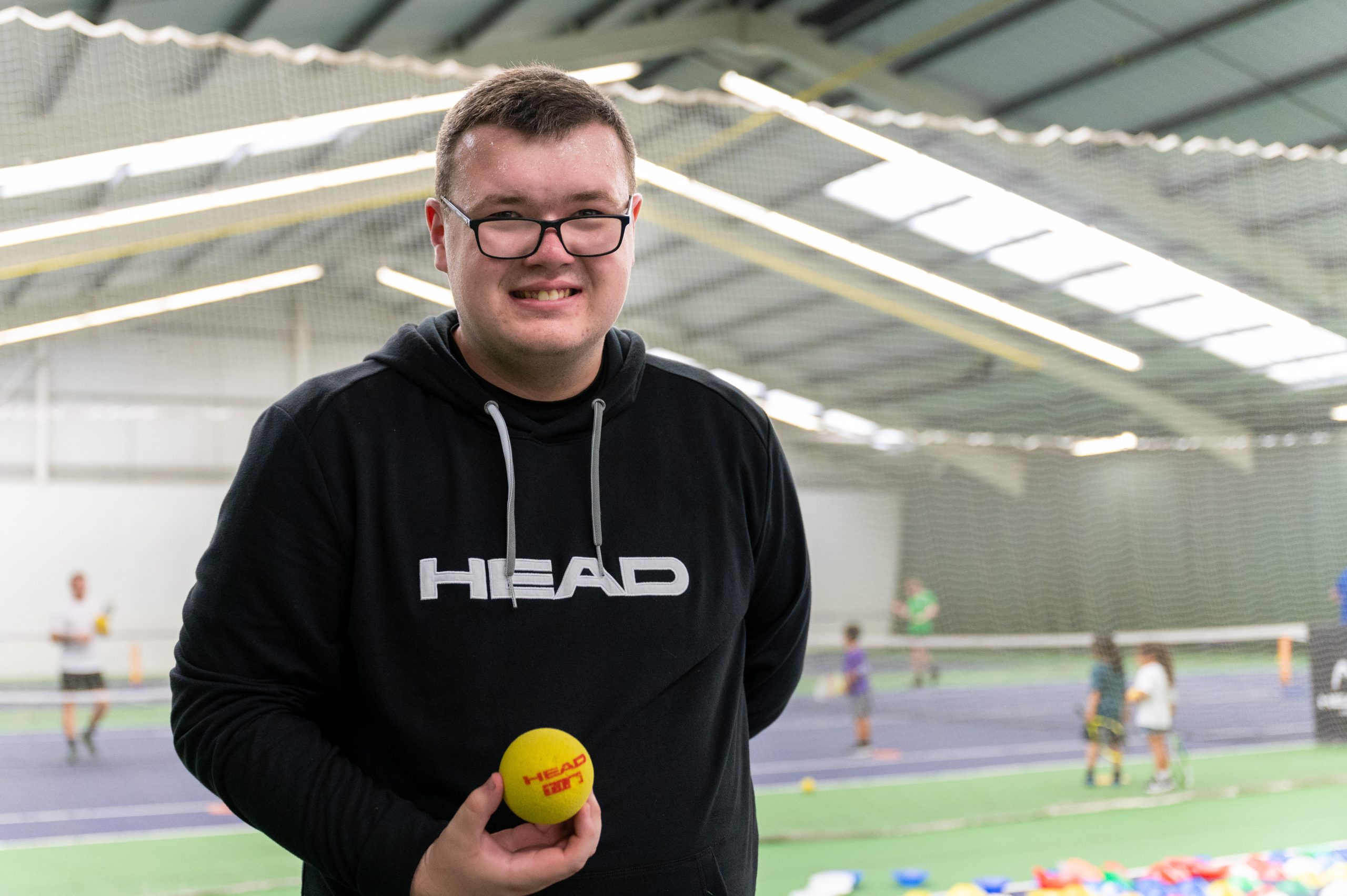 Picture of Tennis Coach Matthew Swift in Liverpool Tennis Centre