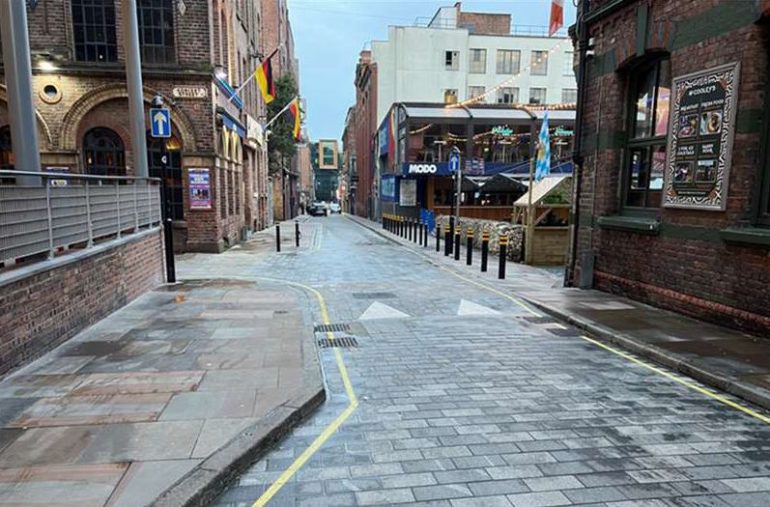 The Ropewalks District has undergone a major makeover as part of a £5m upgrade to the area