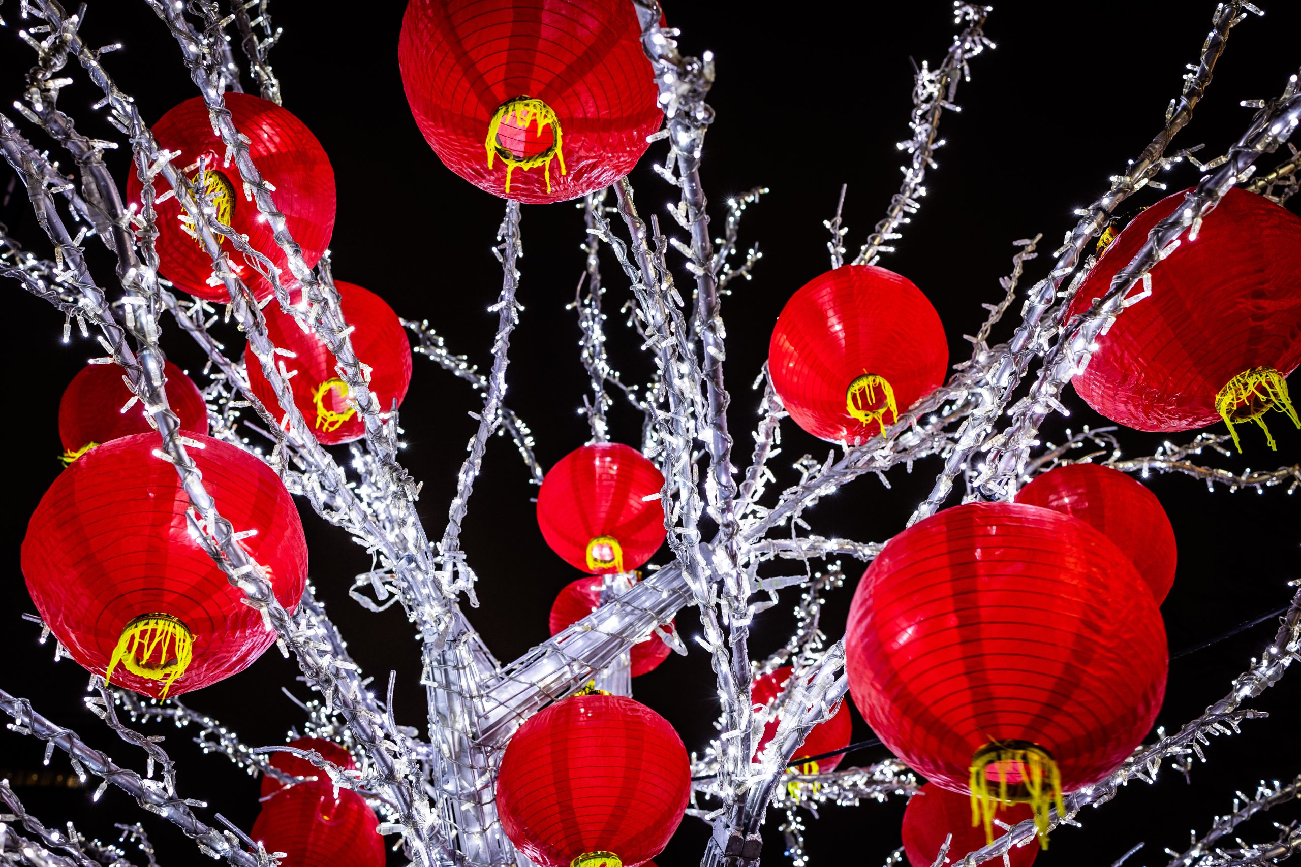Chinese lanterns in Liverpool