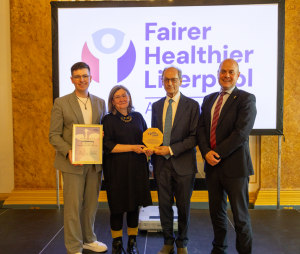 Sir Michael Marmot visits Liverpool to present official Marmot City status
