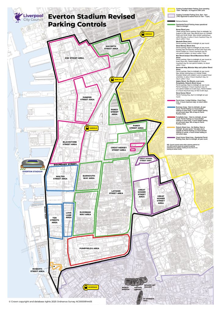 Three Rivers Parking Zones Map.pdf Council announces community-led changes to Everton stadium parking ...