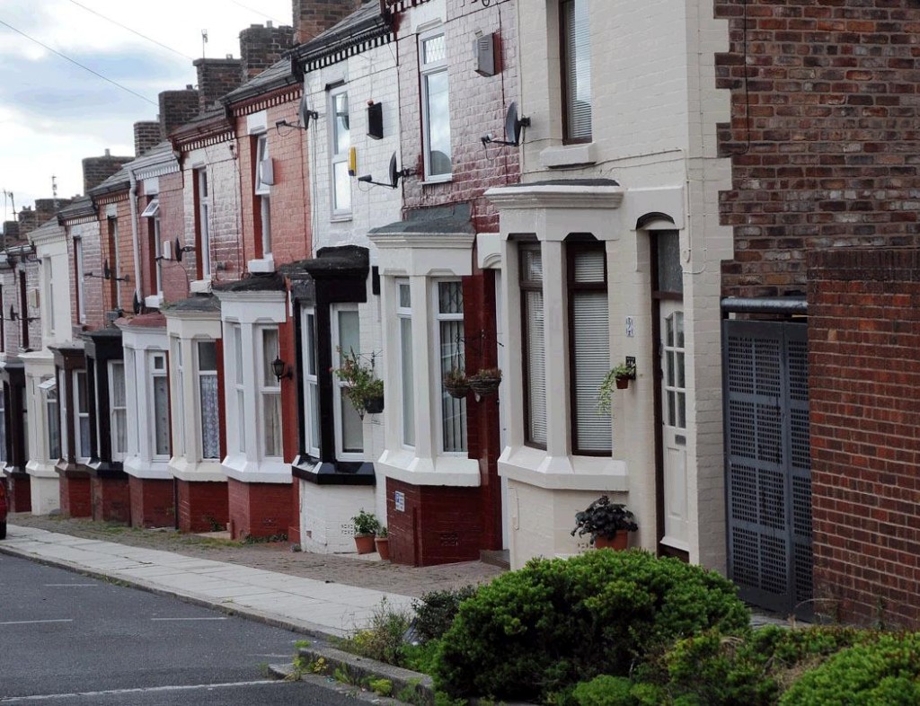 A row of terraced houses