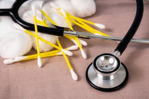 swabs and cotton balls.
