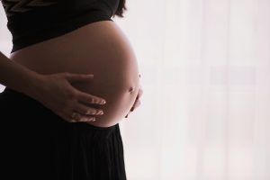 Pregnant women's belly